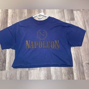 Cropped Napoleon T-shirt
